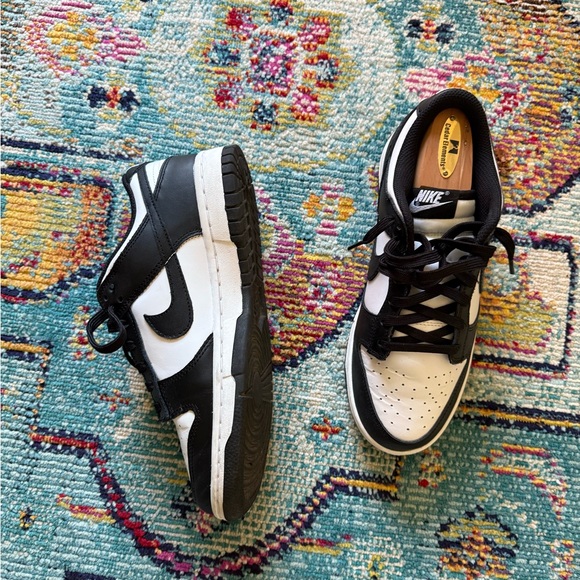 Nike Air Jordan Dunk Low Black and White - Picture 3 of 14